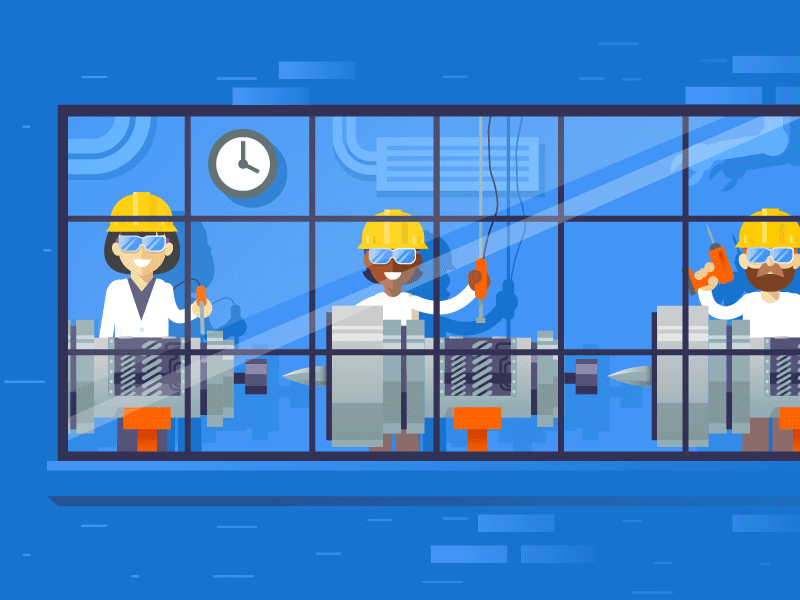 AVMM Technology Assembly Line